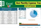 monthly expense tracker guide