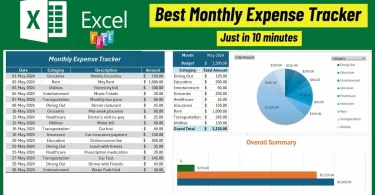 monthly expense tracker guide