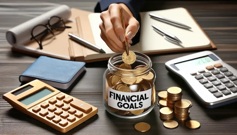 set realistic financial goals