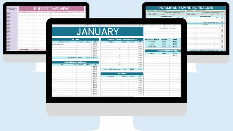 what is a monthly expense tracker