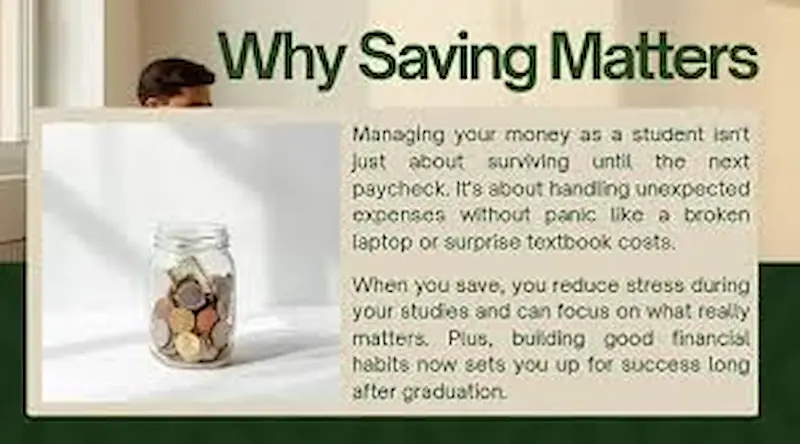 why saving money as a student matters